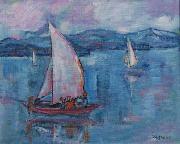 unknow artist Lake Constance oil painting on canvas